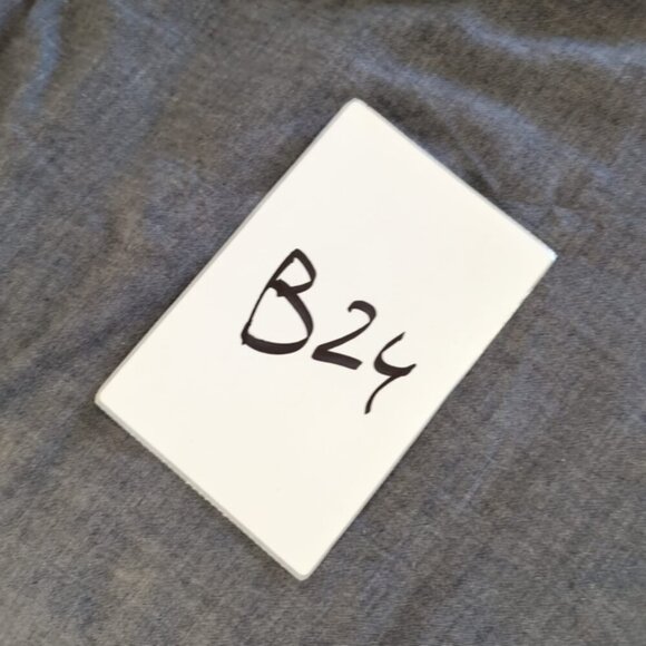 Niko And... Japan Gingham Picnic Straight Barrel Cropped Stretch Waist Pants 4 - Picture 10 of 10